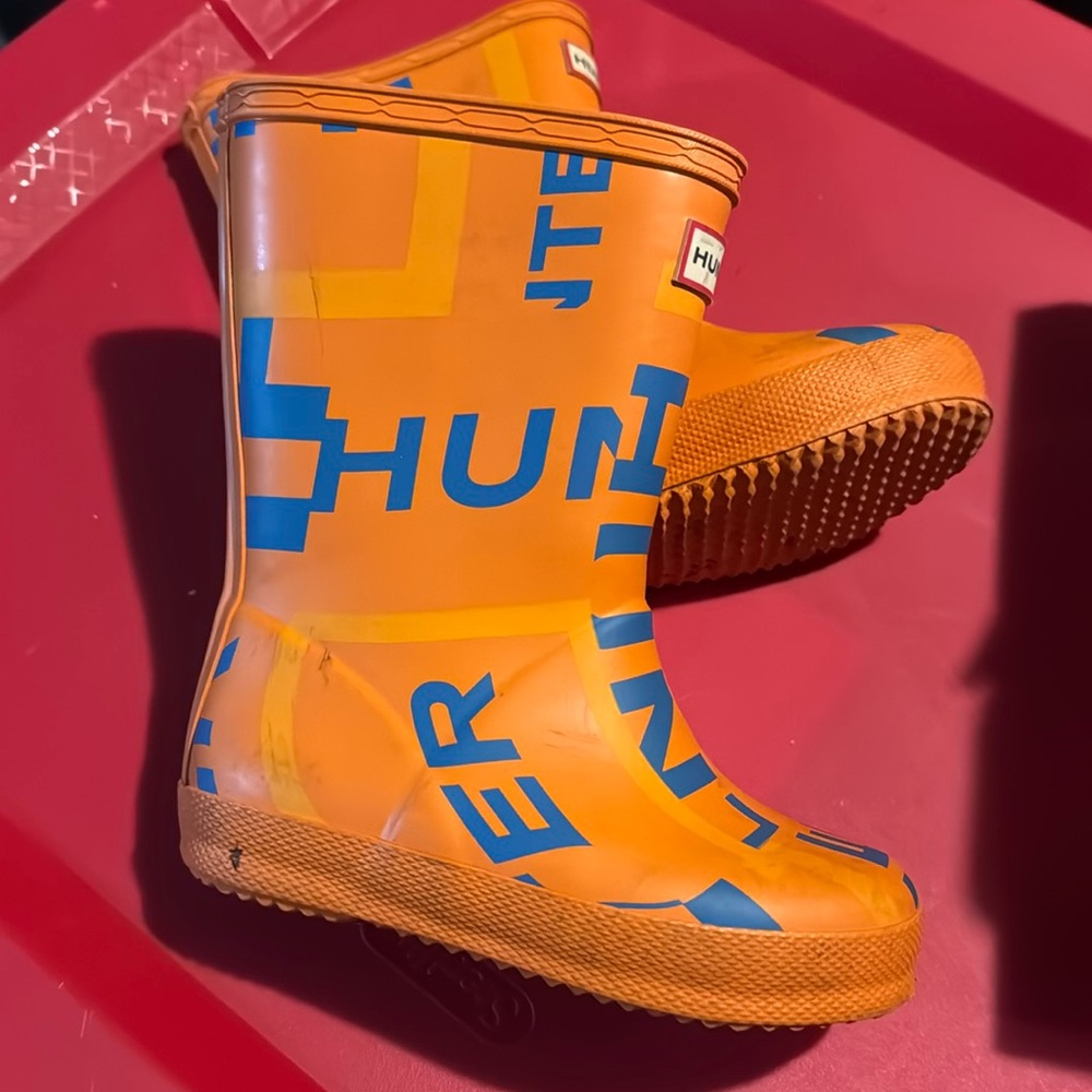 Toddler orange hunters